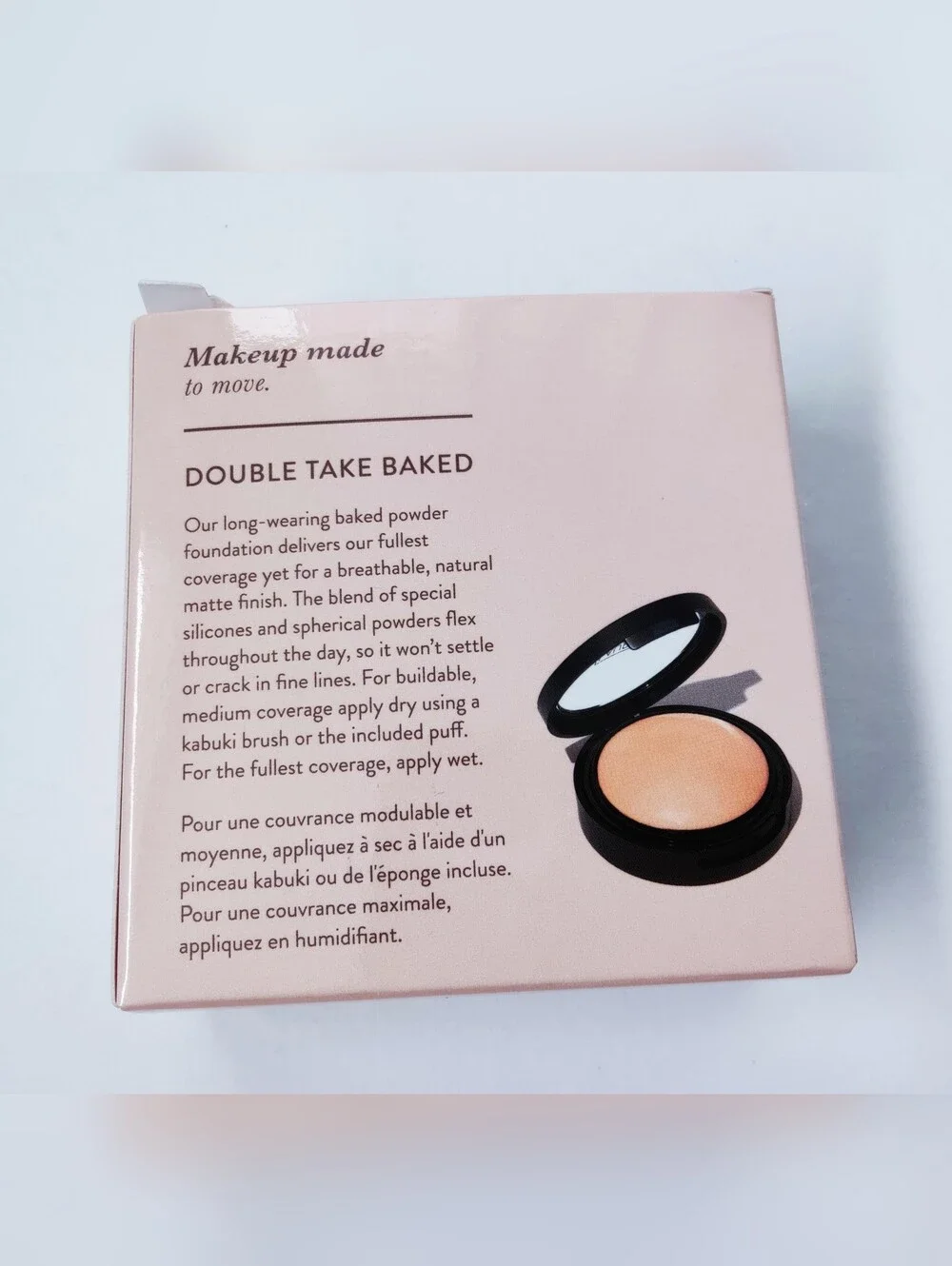 NWOT. Laura Geller Double Take Baked Versatile Powder Foundation - Fair.